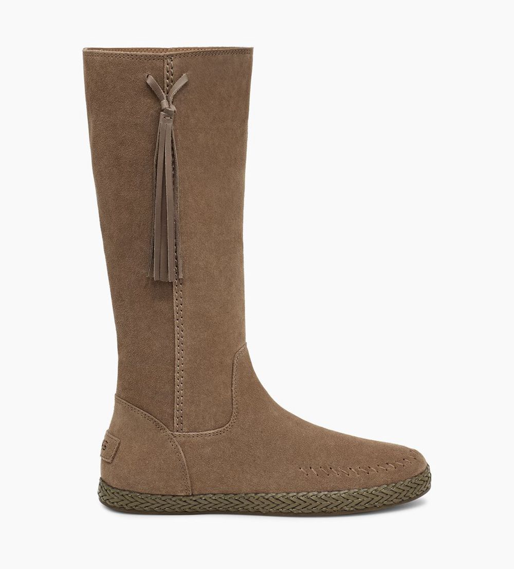 Ugg Kelleen - Womens Tall Boots - Brown - NZ (4269XTOSM)